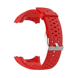 Rouge-Bracelet de remplacement en silicone pour Polar M400 M430