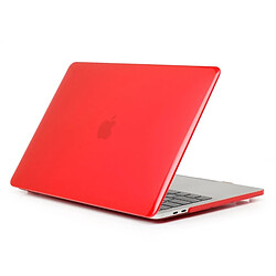 Wewoo Housse Étui rouge pour 2016 MacBook Pro 15,4 pouces avec barre tactile A1707 Chapeau-Prince 2 en 1 cristal dur coque en plastique de protection + Europe Version Ultra-mince TPU clavier couvercle de