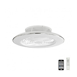 Luminaire Center Plafonnier ventilateur Alisio blanc 1 ampoule 16cm