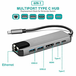 Universal Hub USB Hub C vers MultiUSB 3.0 HDMI Pro Accessoires USB Type C 3.1 Distributeur Hub C USB 3 ports | Accessoires Type-C