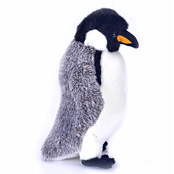 Universal Peluche pingouin super douce de 24 cm mignon animal de dessin animé réaliste poupée de peluche pingouin enfant fille bébé cadeau d'anniversaire | Peluche animaux