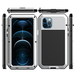 Coque pour iPhone 12 Pro Max Antipoussière pour Sports de Plein Air -Argent