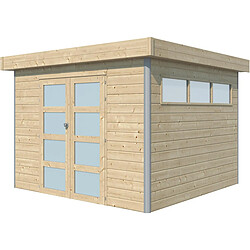 Gardenas Chalet en bois profil aluminium contemporain 8.7 m² Avec plancher.