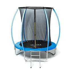 Ataa Trampoline pour enfants Oval 185 Bleu