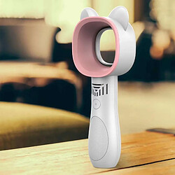 Universal Cute Cat Ventilateur USB extérieur Portable Non Portable Mini Lapin Refroidisseur Rechargeable Sans Feuille Facile Feuille Facile Refroidissement Ventilateur Sèche-cheveux Ventilateur | Fan pas cher