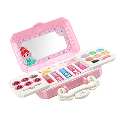 Avis Kit De Maquillage Pour Filles Jouet Lavable Maquillage Palette Gloss Pour Les Lèvres Blushes Vernis à Ongles B