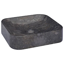 Acheter vidaXL Lavabo Noir 40x40x10 cm Marbre