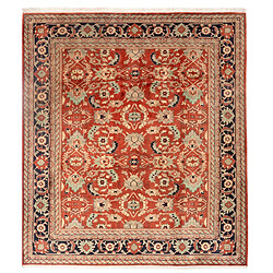 Vidal Tapis de laine 305x260 rouge Tabriz