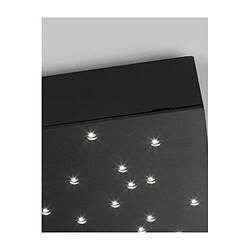 NOVA LUCE Plafonnier CIELO Noir LED 8 W