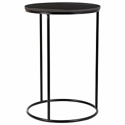 Acheter Jeu de 2 tables Alexandra House Living Noir Fer Bois MDF 39 x 57 x 39 cm