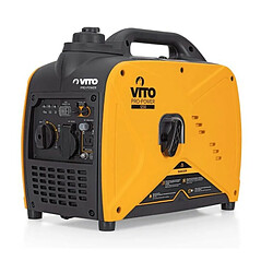 Groupe électrogène Inverter 1100W 60 cm3 essence 4T 1.5 CV Silencieux VITO PRO-POWER Portable Onduleur