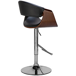 Non Tabouret de bar Foley simili cuir pas cher