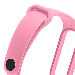 Avizar Bracelet pour Xiaomi Mi Band 5 / 6 / 7 Silicone Soft Touch Waterproof Rose