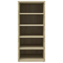 Acheter vidaXL Armoire à chaussures Chêne Sonoma 31,5x35x70 cm Bois ingénierie