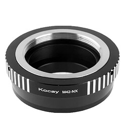 Wewoo Bague d'adaptation appareil photo pour objectif Samsung NX Lentille Pentax M42 à de progression