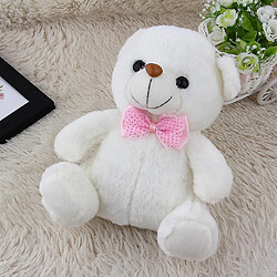 Universal 20cm mignon led coloré lumineux mini ours en peluche peluche jouet