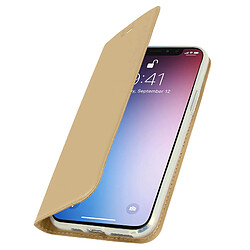 Avizar Housse iPhone 11 Pro Étui Folio Porte-carte Fonction Support Vidéo Or