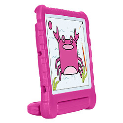 Housse De Protection En Mousse Eva Antichoc Pour Enfant Pour Apple Ipad Air 2 / Air Rose Rouge