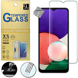 Htdmobiles Film de protection vitre verre trempe transparent pour Samsung Galaxy A22 5G