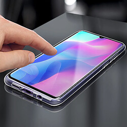 Acheter Avizar Coque Xiaomi Mi Note 10 Lite Arrière Souple et Film Verre Trempé 9H Contour noir