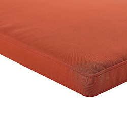 Acheter Beliani Coussin rouge foncé 108 x 45 x 5 cm pour banc SOVANA