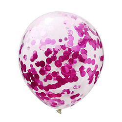 Acheter Wewoo Décorations de Fête 10 PCS 12 Pouces Ballons De Confettis Décoration De Mariage Joyeux Anniversaire Ballon En Latex Violet