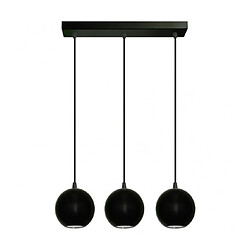 Helam Suspension Midway Fer Noir 3 ampoules 90cm