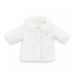 Corolle Mc manteau soir de fete blanc