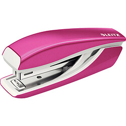 LEITZ Agrafeuse Mini Nexxt WOW 5528, en boîte, rose métal ()