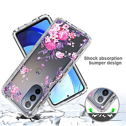 Coque en TPU 2-en-1, anti-choc pour votre Motorola Moto G Stylus 5G (2022) - fleur