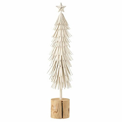 Paris Prix Sapin de Noël à Poser Sur Pied 49cm Blanc