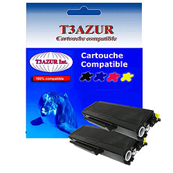 2 Toners Laser compatibles pour Brother DCP8060, DCP8065DN, TN3170, TN3280 - T3AZUR