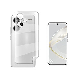 Kit Film de Hydrogel Étui Complète Devant et Arriére Phonecare pour Xiaomi Redmi Note 13 Pro+ Plus - Transparent