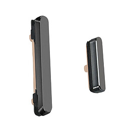 Avizar Clappio Bouton Power et Volume pour Samsung Galaxy S24 et S24 Plus Noir