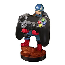 EXQUISITE GAMING Figurine support et recharge manette - Cable Guy Captain America