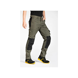 Pantalon de travail normé RICA LEWIS - Homme - Taille 38 - Multi poches - Coupe droite - Kaki - MOBILON