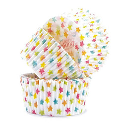 Scrapcooking Caissettes pour cupcakes Etoiles