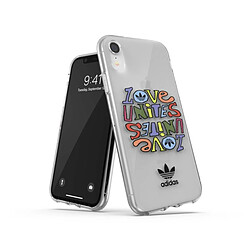 Avis Adidas Coque de Protection pour iPhone XR Originals Pride Blanc