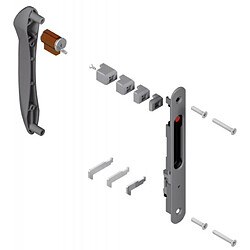 La Croisee Ds KIT FERMETURE DOUBLE RENOV NR RAL9005