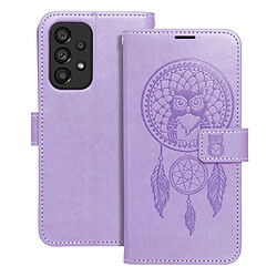 Ozzzo forcell mezzo book coque pour samsung a52 5g / a52 lte ( 4g ) / a52s 5g dreamcatcher purple