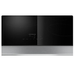 Table de cuisson vitrocéramique 60cm 3 feux 5700w noir - ET61RBKB8E - SIEMENS