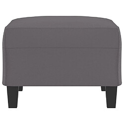 Acheter Maison Chic Repose-pied,Tabouret confortable Gris 70x55x41 cm Similicuir -MN56624