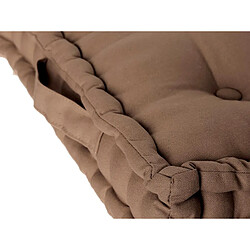 Atmosphera, Createur D'Interieur Coussin de sol 40x40 cm - taupe - Atmosphera