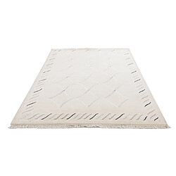 Avis Vidal Tapis de laine 239x165 beige Darya