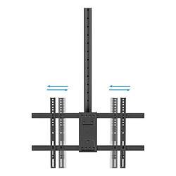 Support plafond pour TV TooQ LPCE1186TSLI-XL-B 43" 86" 60 Kg