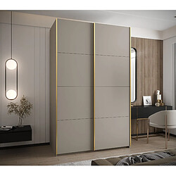 Abiks Meble Armoire à portes battantes Lux 1 245,5/150/64 2 portes