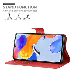 Avis Cadorabo Coque Xiaomi RedMi NOTE 11 PRO 4G / 5G Etui en Rouge