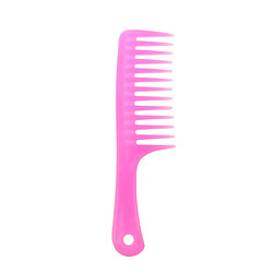 Avis Peigne à Poignée En Plastique à Dents Larges Antistatique pour Cheveux Bouclés pour Filles