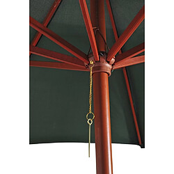 Acheter ComfortXL Parasol Vert 258 Cm