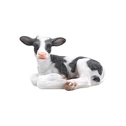 Farmwood Animals Vache couchée en résine 34 x 21 x 21.5 cm.